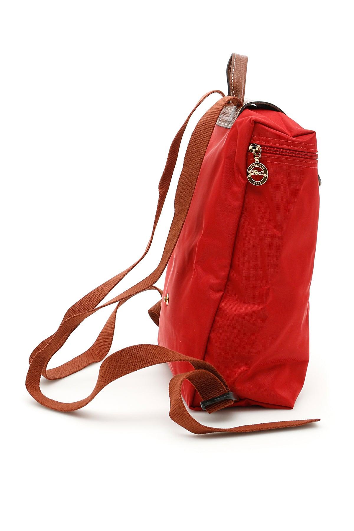 longchamp backpack red