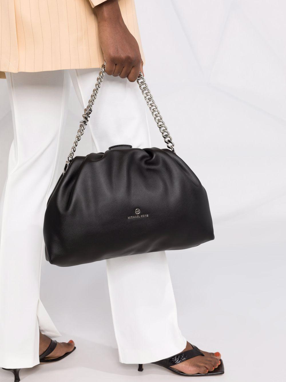 Michael Kors Leather Bag Bags in Black | Lyst