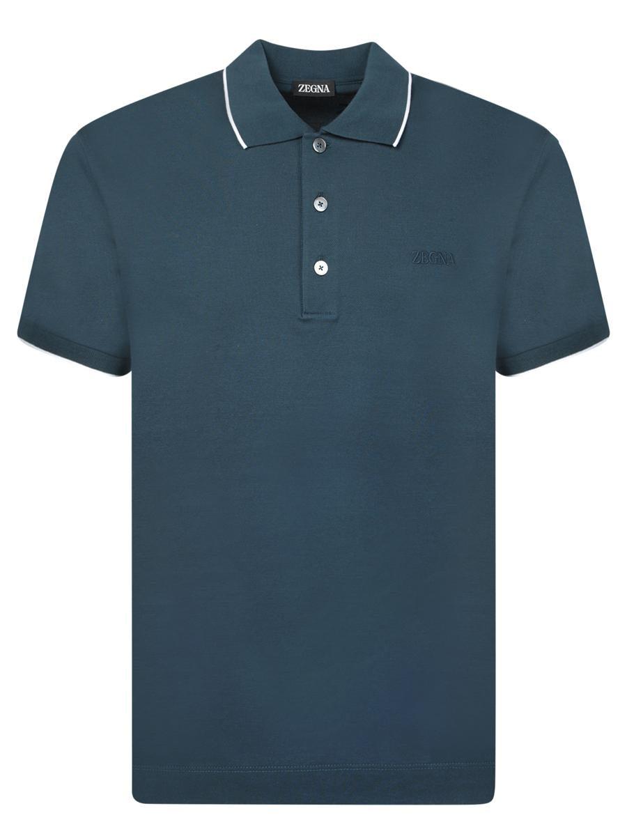 ZEGNA T-Shirts in Blue for Men | Lyst