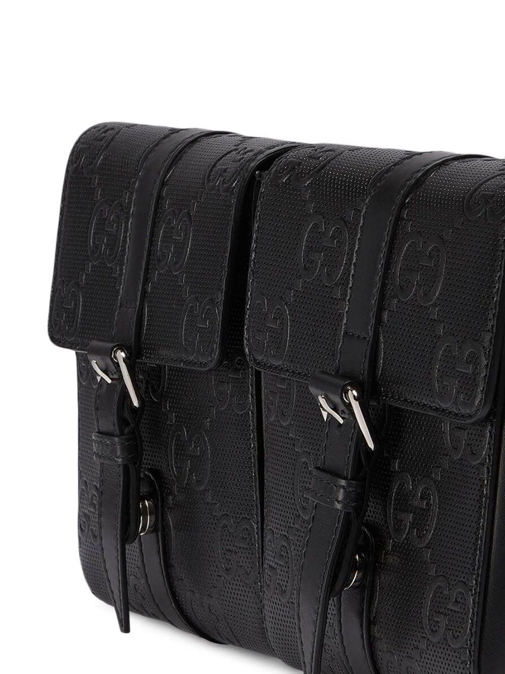 Black Gucci GG Embossed Belt Bag – Designer Revival