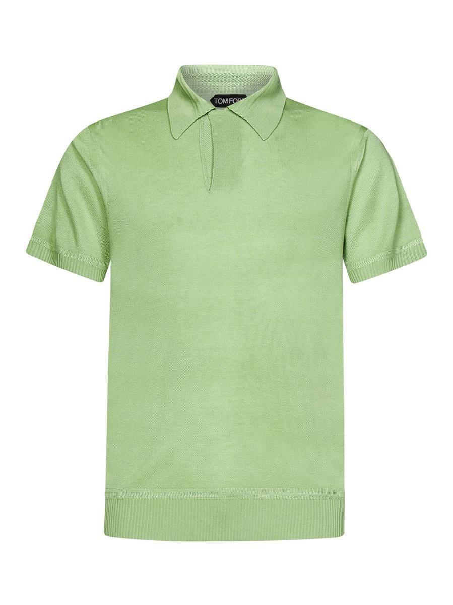 Tom Ford Polo Shirt in Green for Men | Lyst