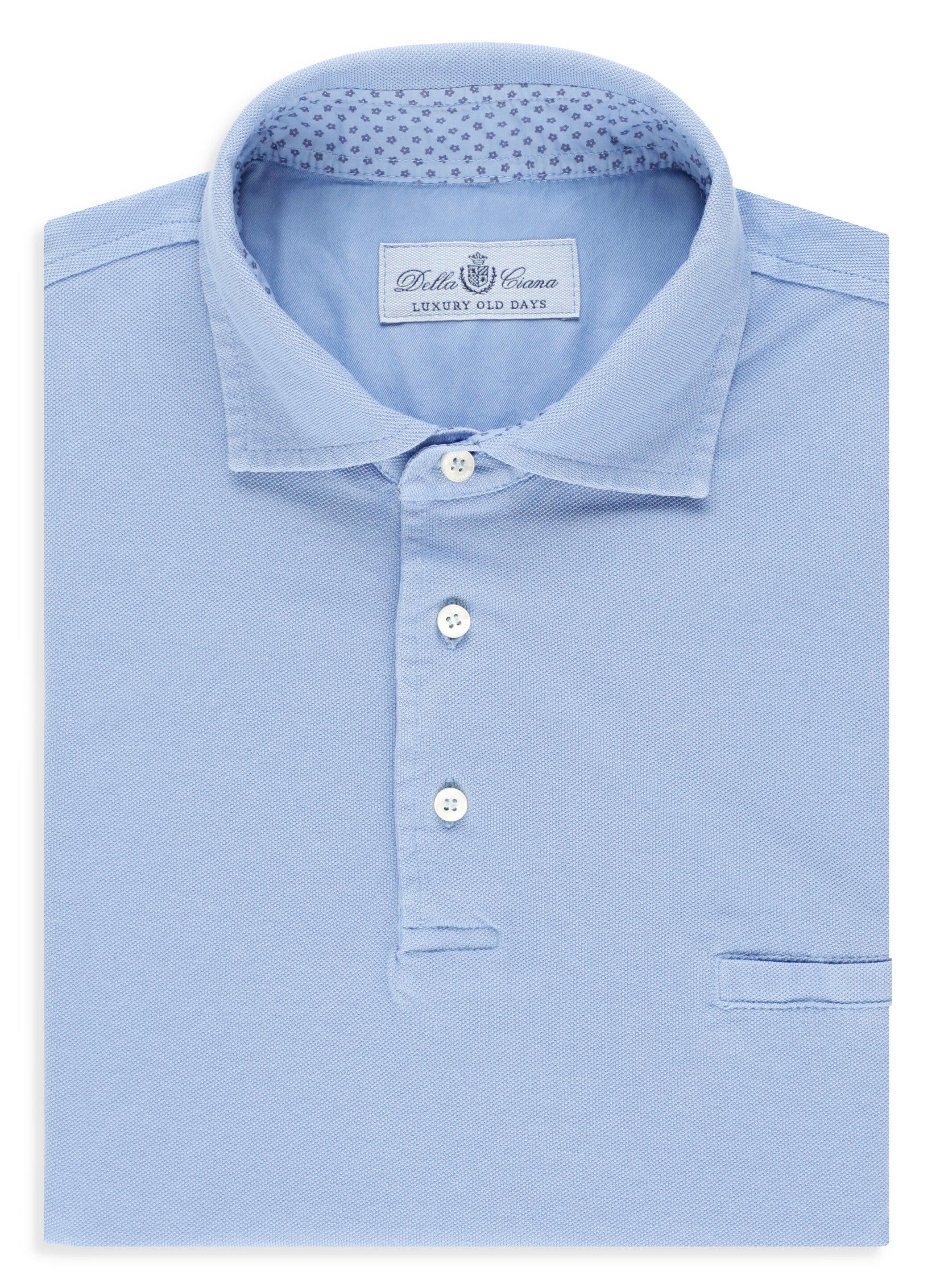 Della Ciana T-shirts And Polos Avion Blue for Men | Lyst