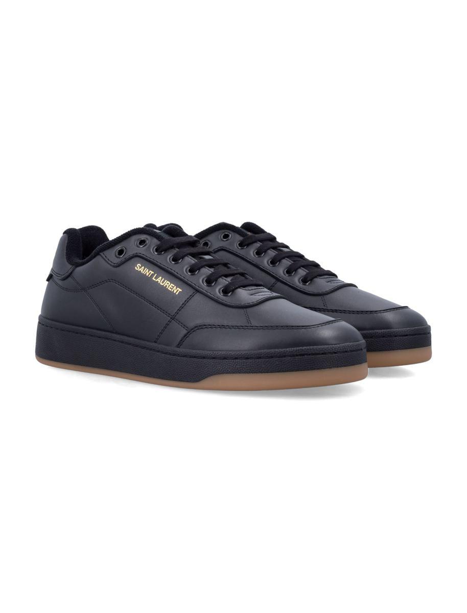 【送料&関税込】Saint Laurent Sneakers Saint Laurent logo-stamp High Top Sneakers | Yellow | FARFETCH