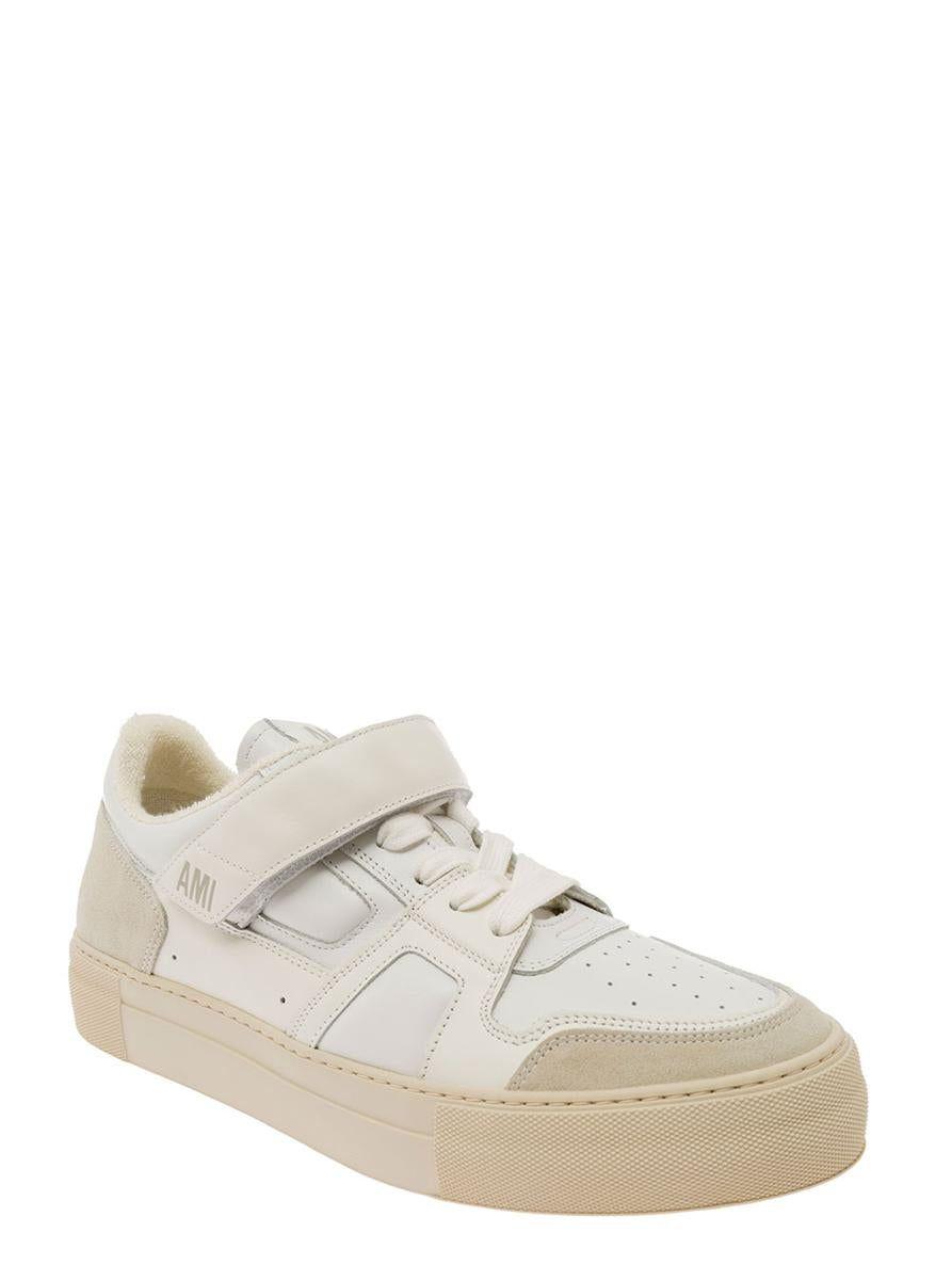 Ami Paris Low-top Adc Sneakers in White for Men | Lyst
