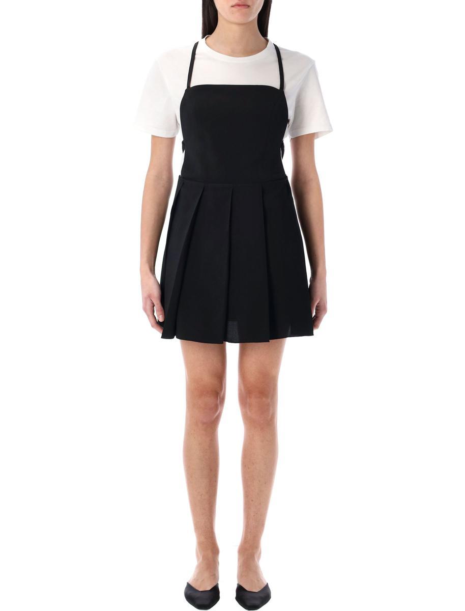 [LOW CLASSIC] / ☆ 25SS PLEATED MINI DRESS / GREY Low Classic Pleated Mini Dress | Grey | FARFETCH TR