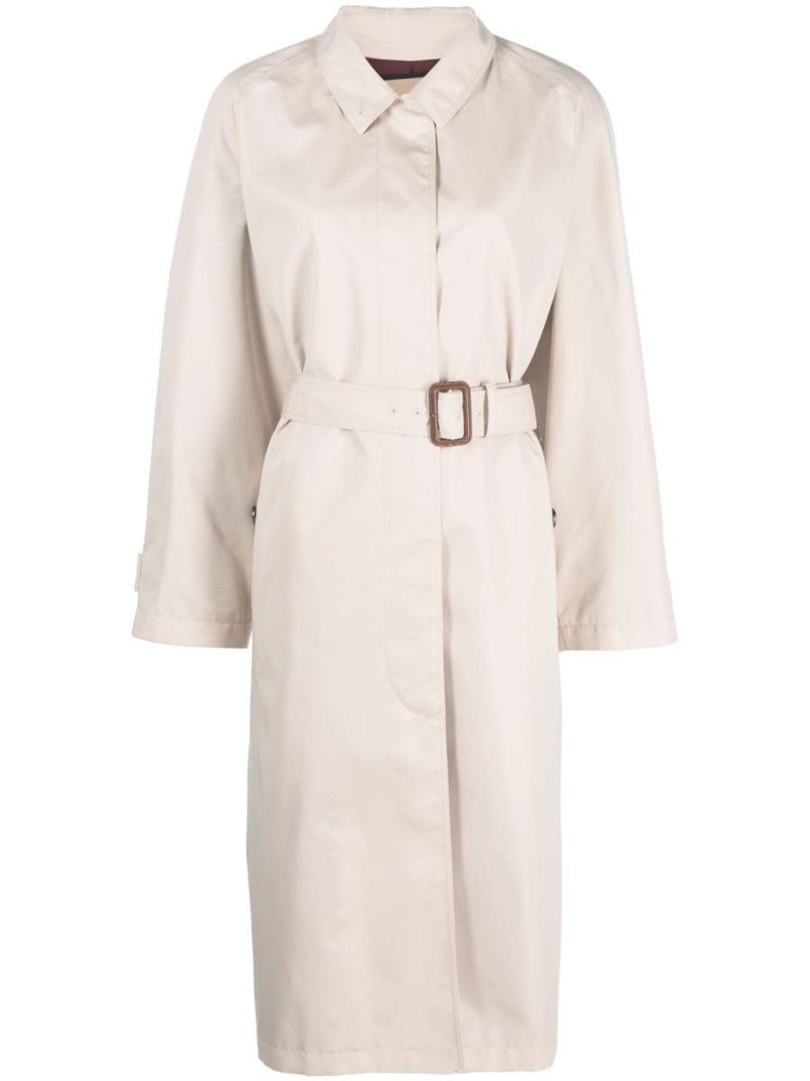 Technical Trench Coat in White - Gucci
