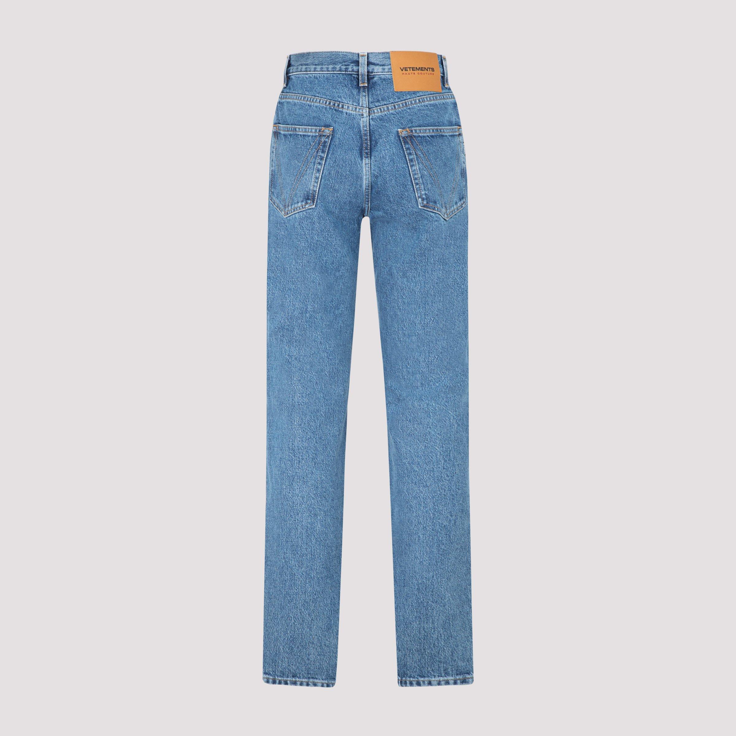 Vetements Crystal Logo Magic Fit Denim 