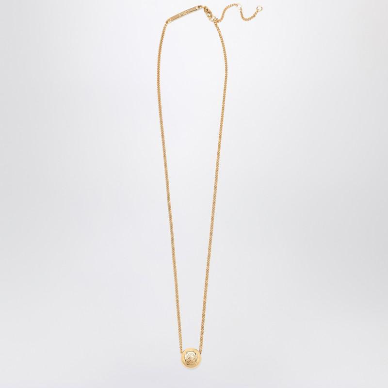 ネックレス・ペンダント LOEWE MUSHROOM PENDANT IN LEATHER Mushroom charm in classic calfskin Orange - LOEWE