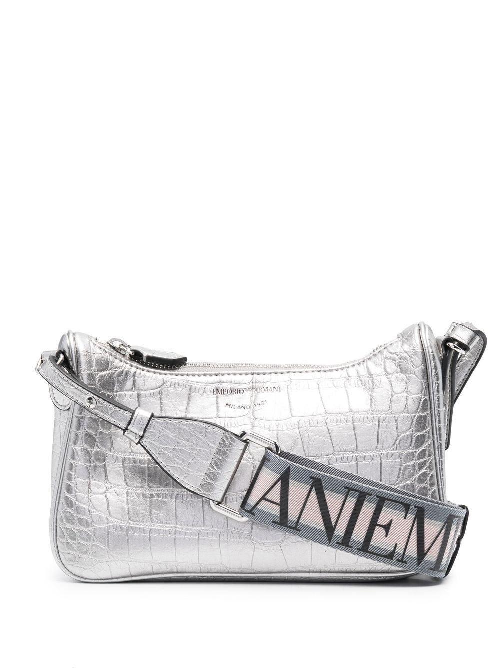 Emporio Armani Bags.. Silver in Metallic | Lyst