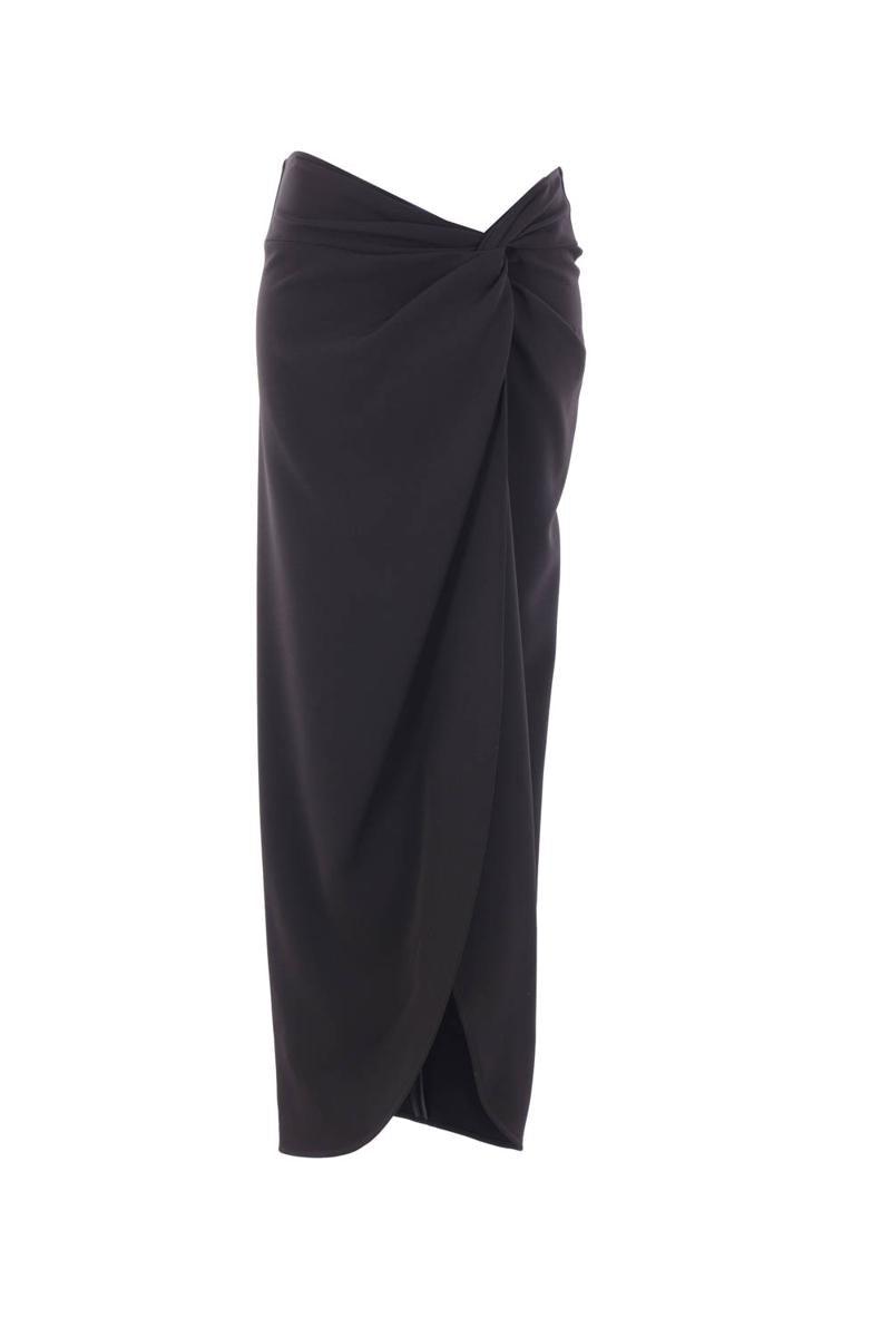 ワンピース FEDERICA TOSI Women Mid Skirts 42301 421 Black FEDERICA TOSI Skirts for Women | Online Sale up to 59% off