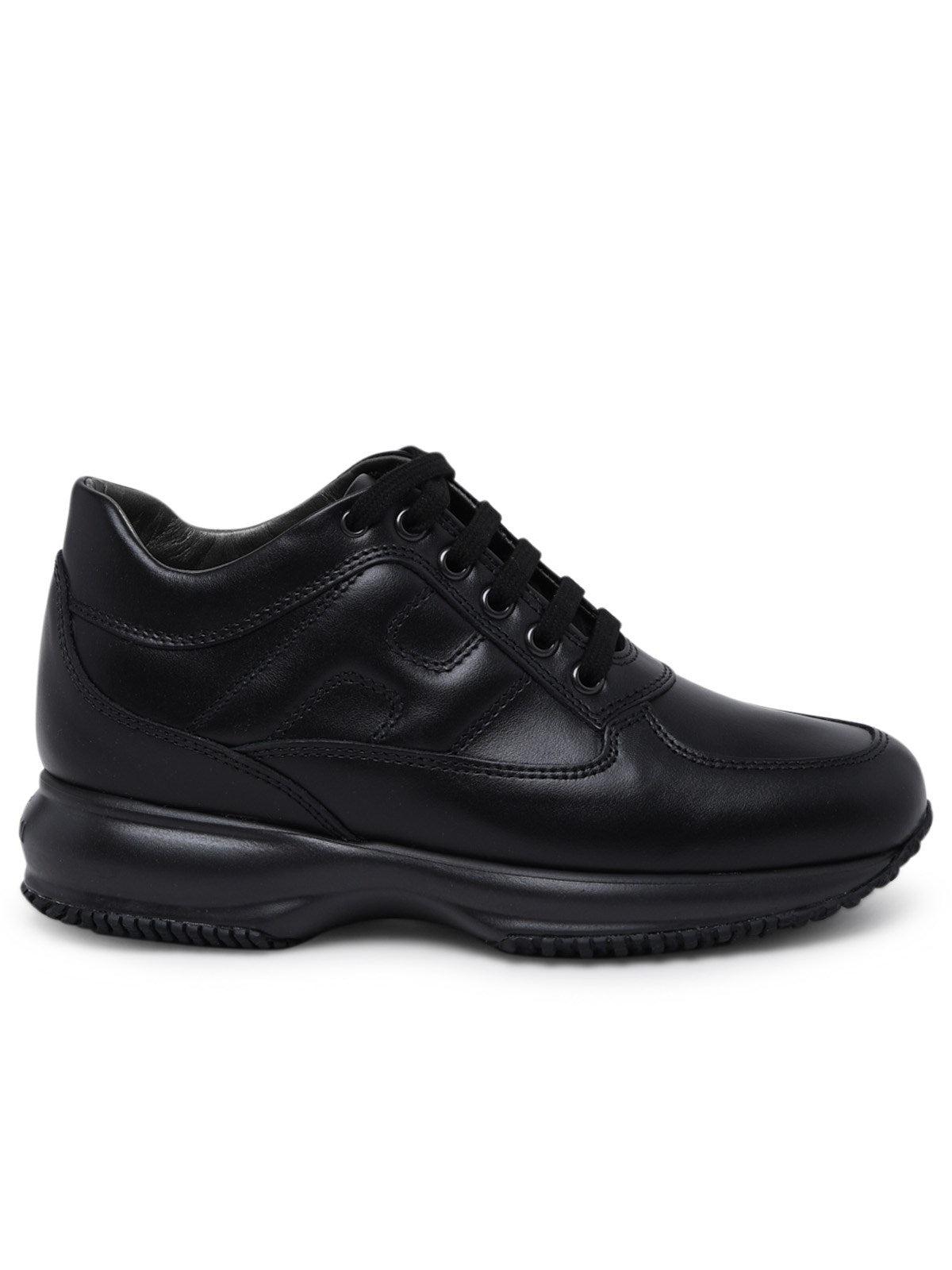 Hogan Sneaker Interactive In Pelle Nera in Black | Lyst