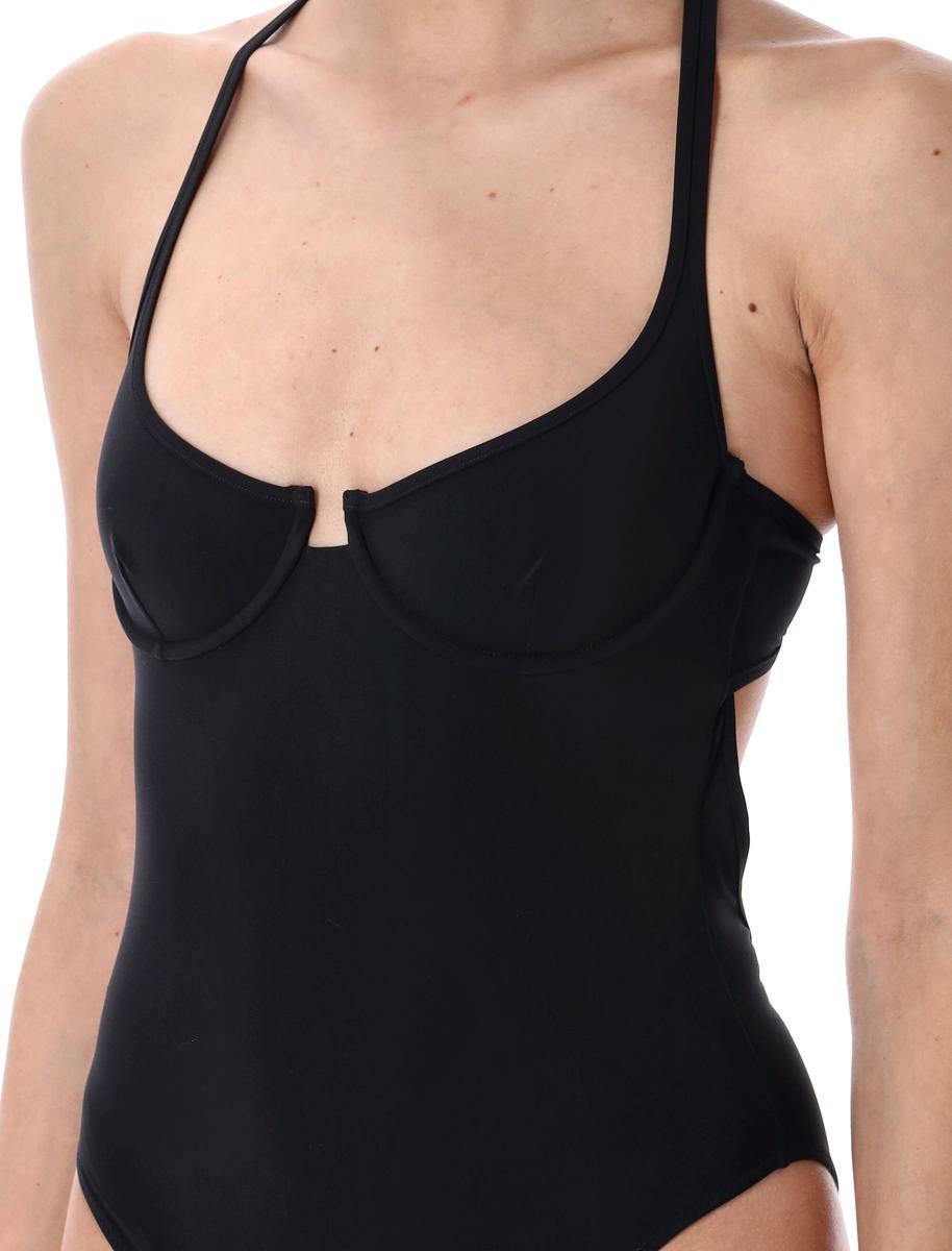 Lido Ottantatre One-Piece Swimsuit in Black | Lyst