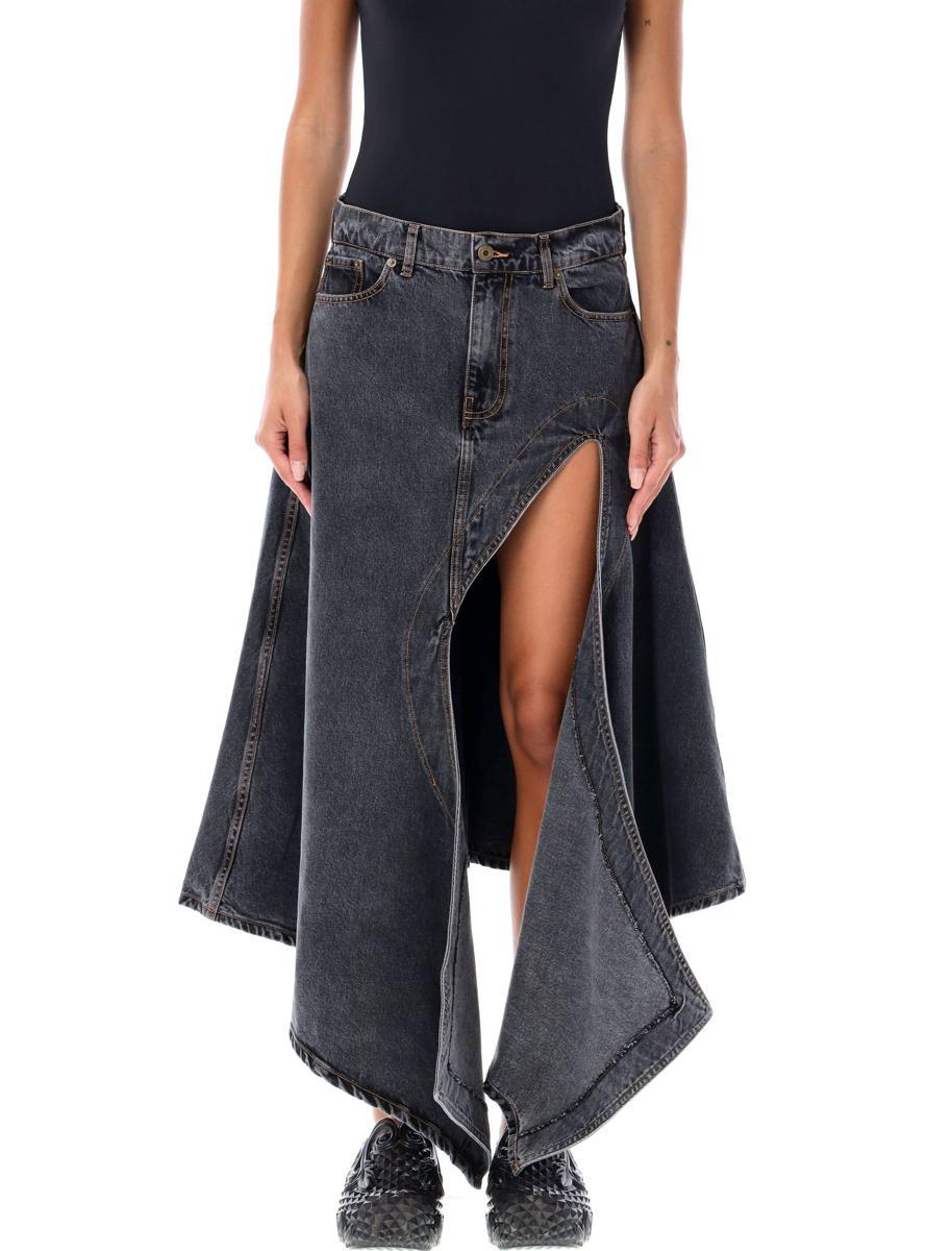 ワンピース Y PROJECT Women Mid Skirts 101DR004EVERGREENWHITE Y/project skirts for Women | SSENSE Canada