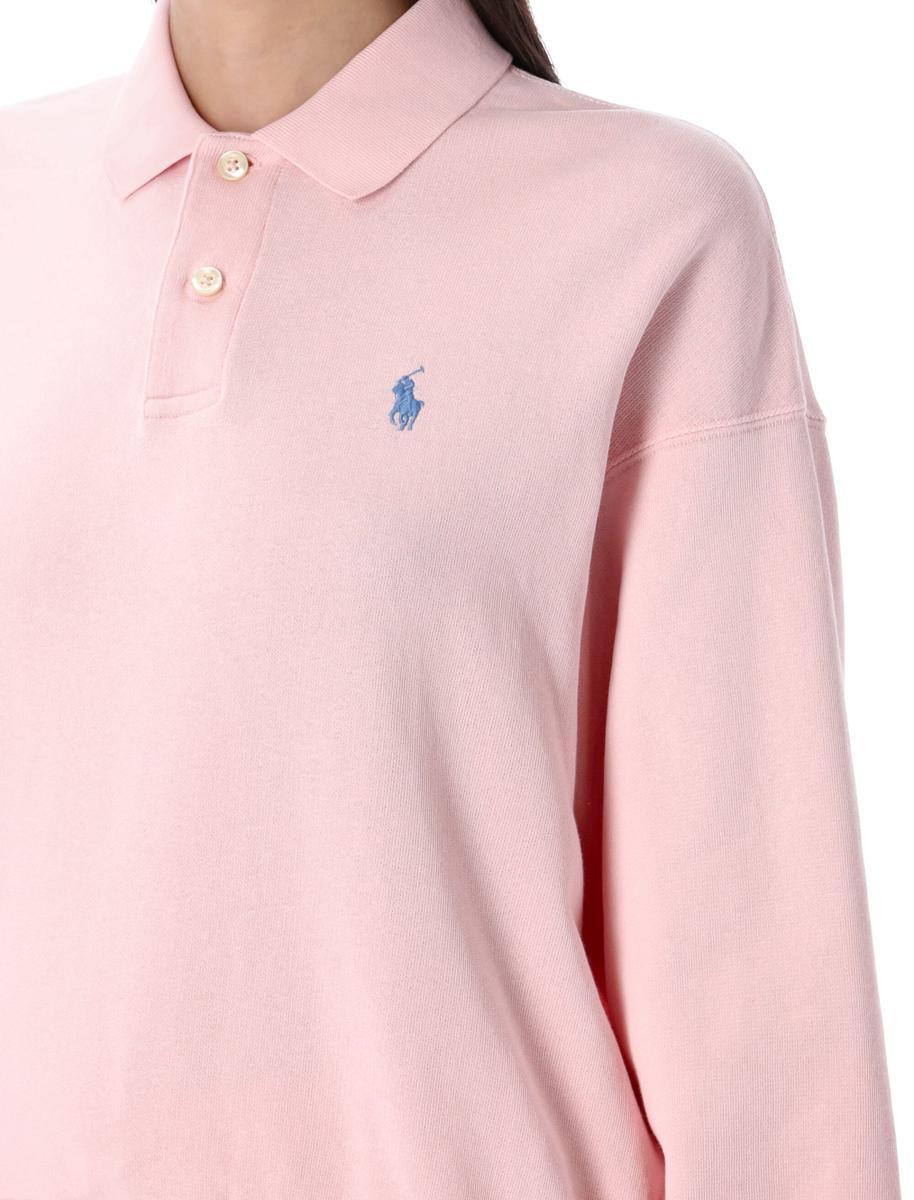 Polo Ralph Lauren Lightweight Fleece Long-Sleeve Polo in