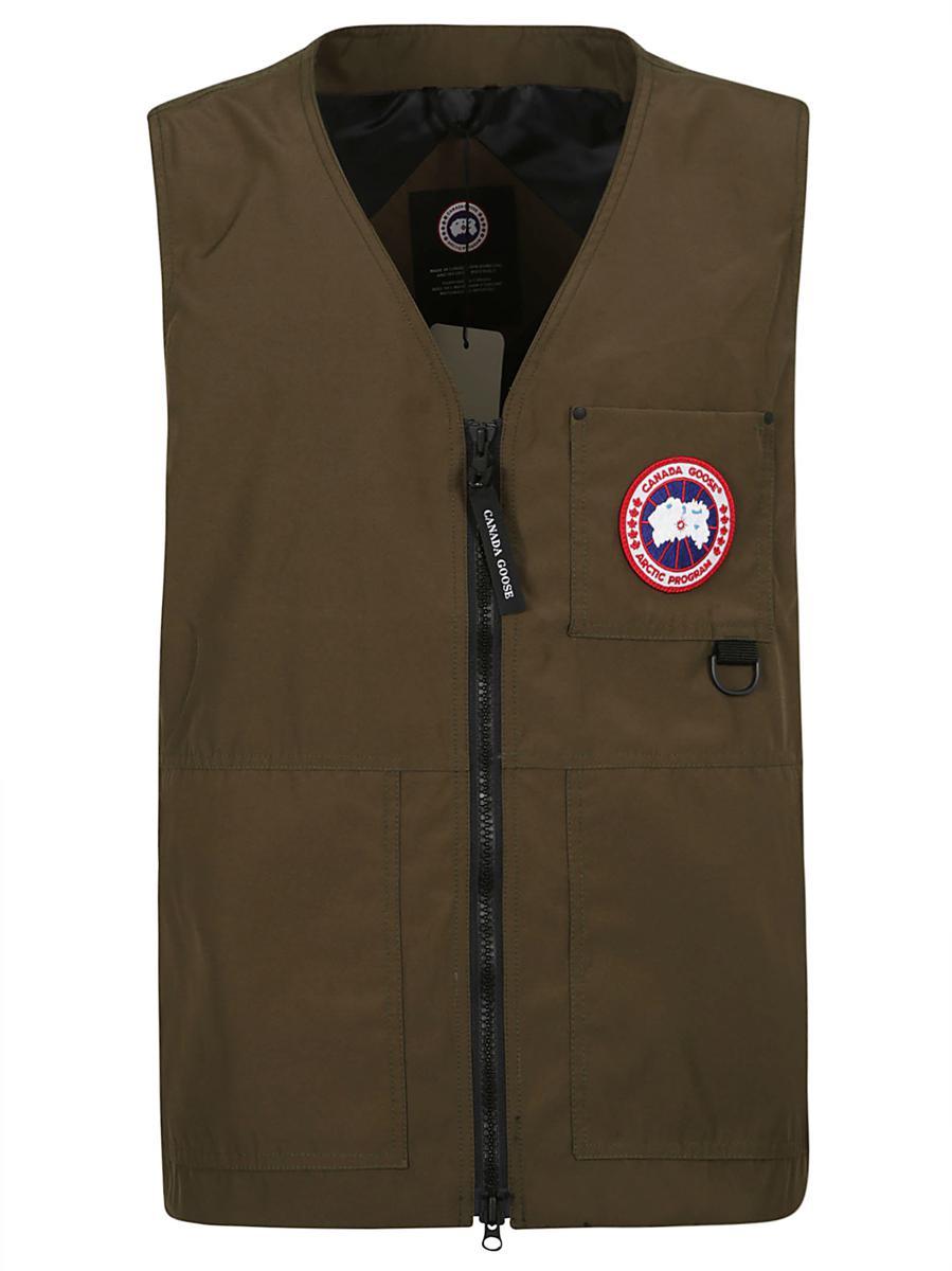 Canada Goose Canmore Down Vest in Green for Men | Lyst