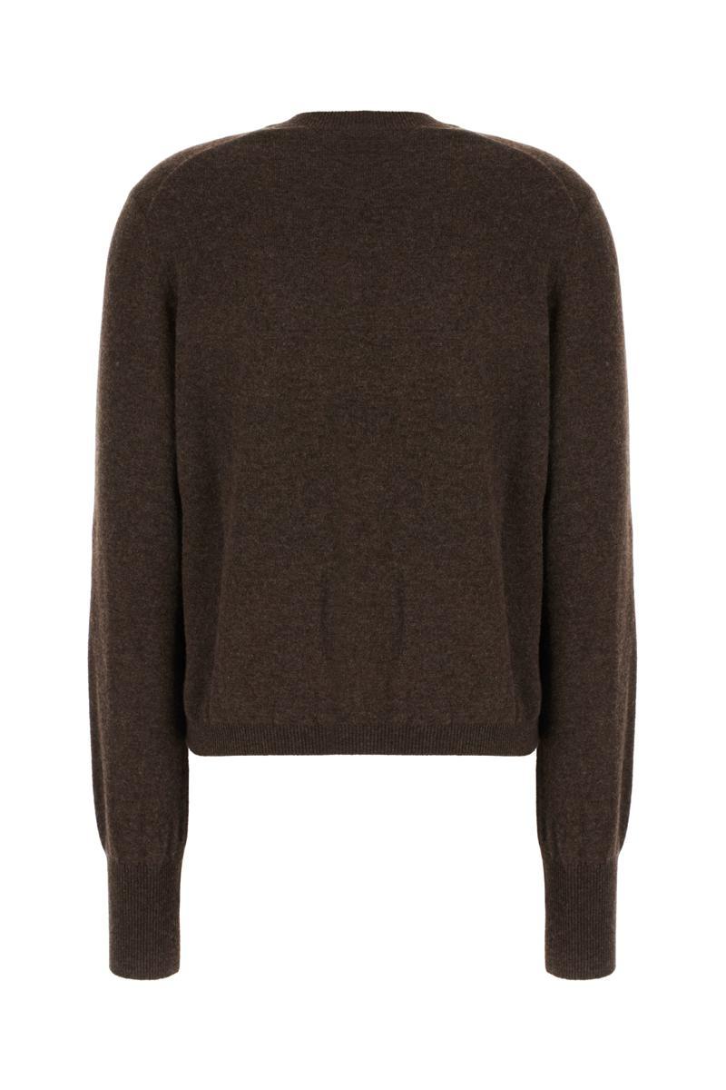 Tシャツ・カットソー SALVATORE FERRAGAMO Mud Wool Sweater Ferragamo Sweaters and pullovers for Women | Online Sale up