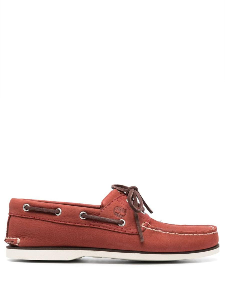 PACCBET two-tone boat shoes - Red