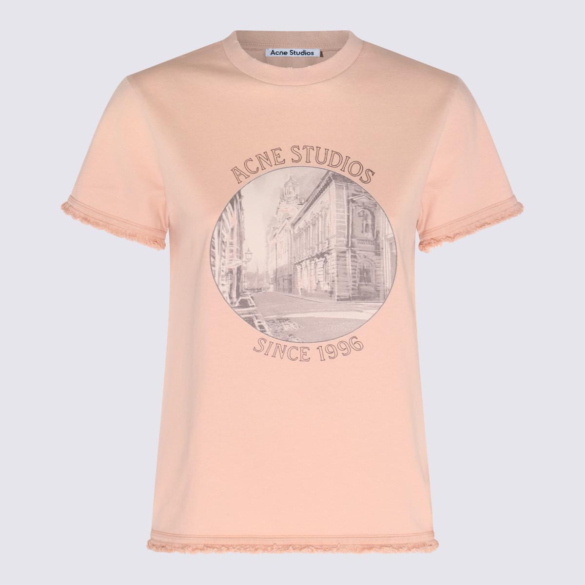 Acne Studios T-shirts And Polos in Pink | Lyst