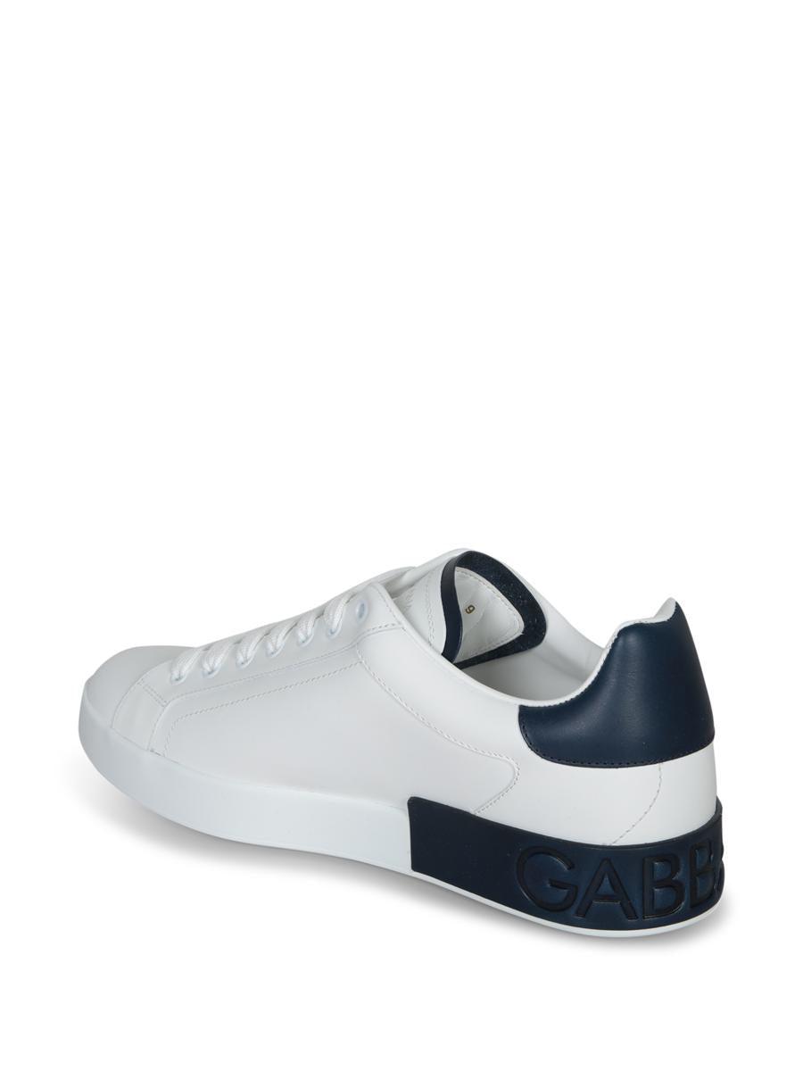 スニーカー DOLCE  GABBANA Men Sneakers A20195A9T93 8Z184 WHITE Portofino Yacht shoes in White for Men | Dolce&Gabbana®
