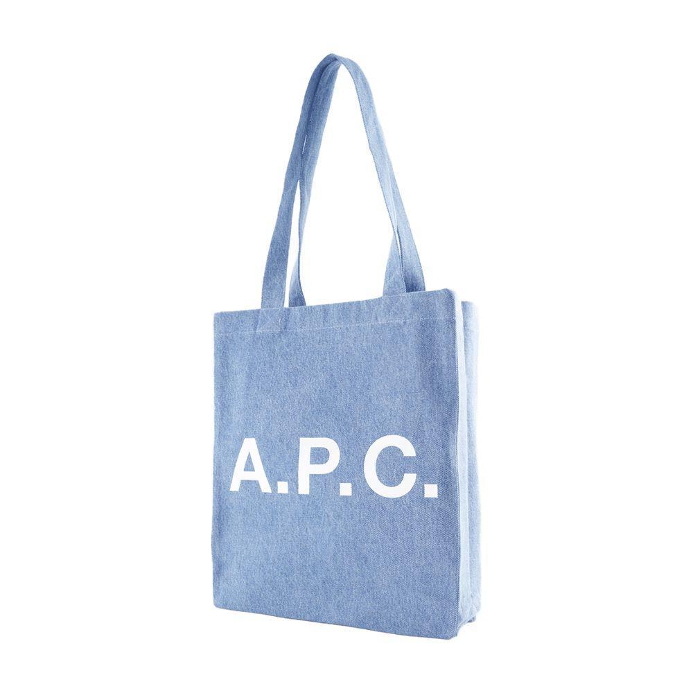 トートバッグ Lou Reversible Shopper Bag - A.P.C. - Synthetic - Blue A.P.C. Lou Shopper Bag in Blue for Men | Lyst