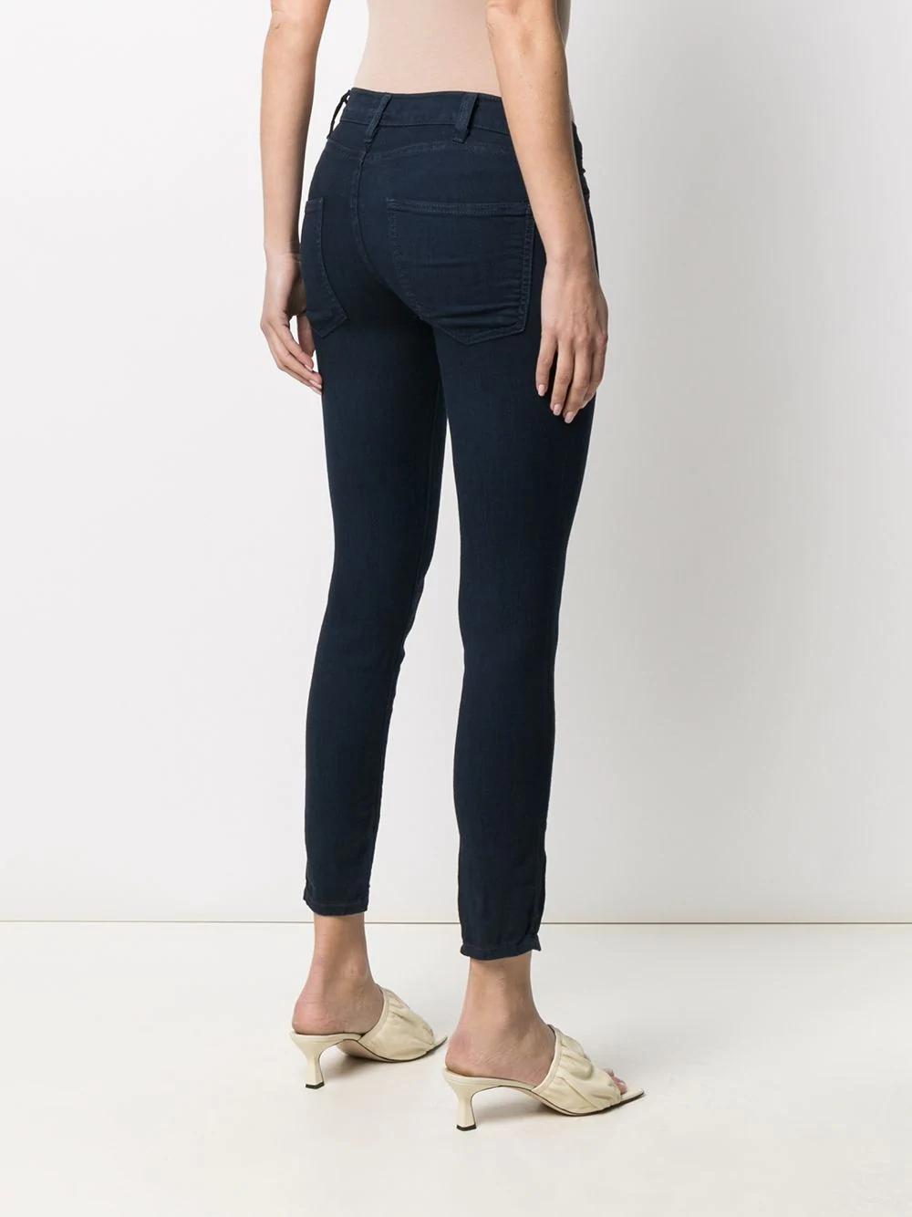 Current/Elliott Denim Low Rise Skinny Cut Jeans in 27 (Blue) - Save 70% |  Lyst