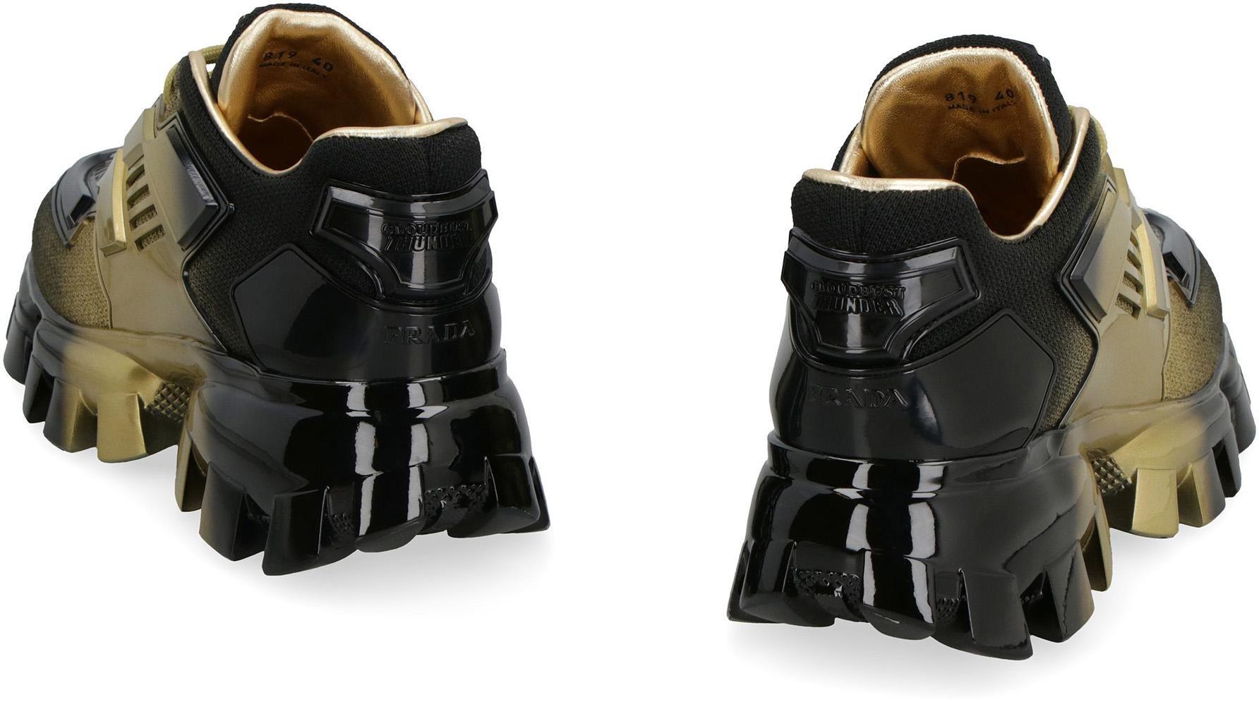 prada cloudbust brown