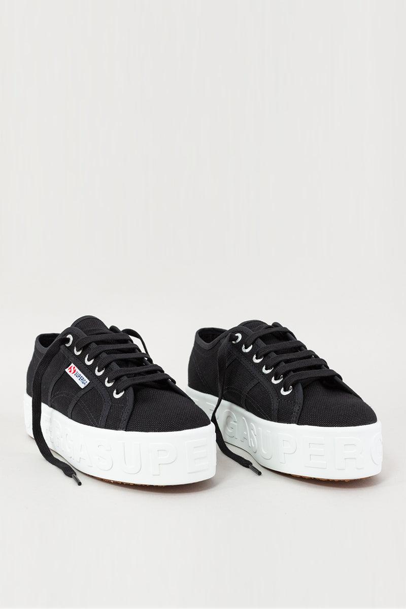 superga black sneakers