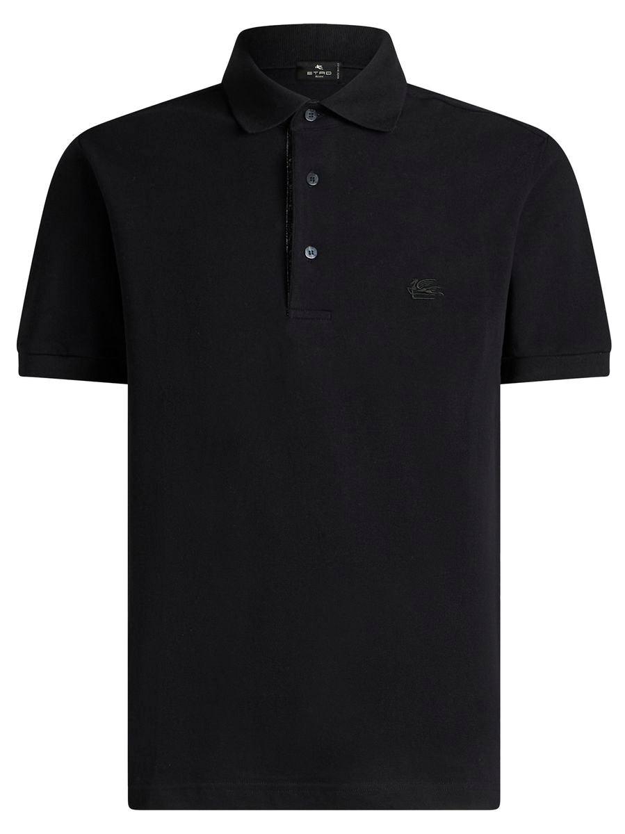 Tシャツ・カットソー ETRO COTTON POLO SHIRT WITH PEGASUS (MRMD0005 AJ264F3919) Etro Cotton Polo Shirt | italist