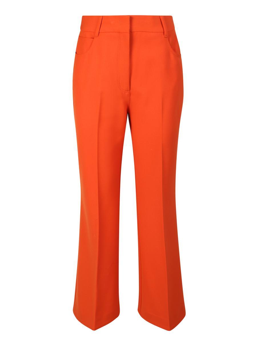 Stella McCartney Trousers in Orange | Lyst