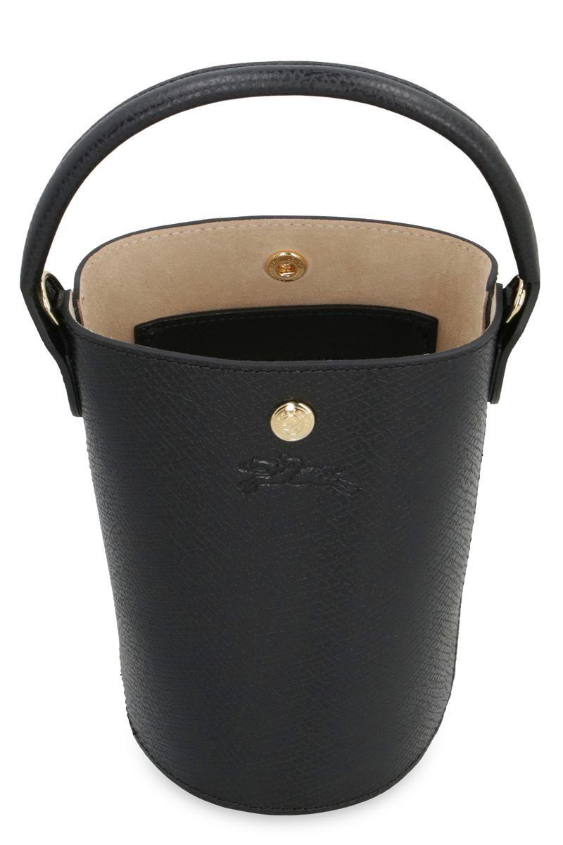 Longchamp Xs Epure Black Bucket