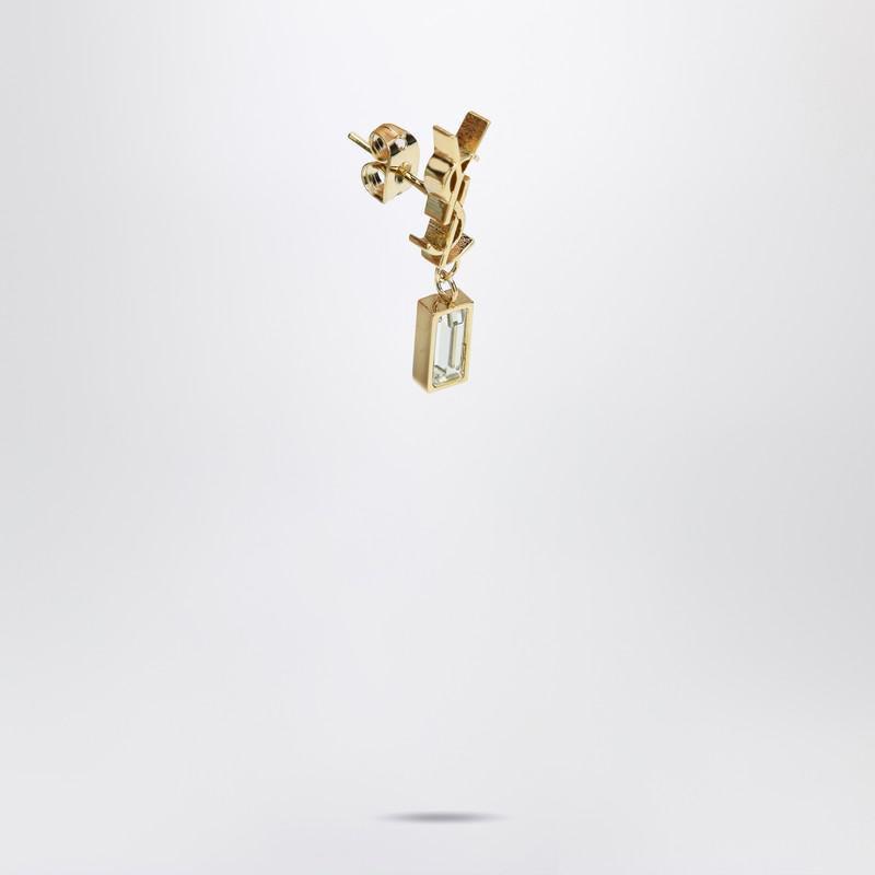 ピアス SINGLE EARRING CASSANDRE Cassandre single earring in metal | Saint Laurent | YSL TH