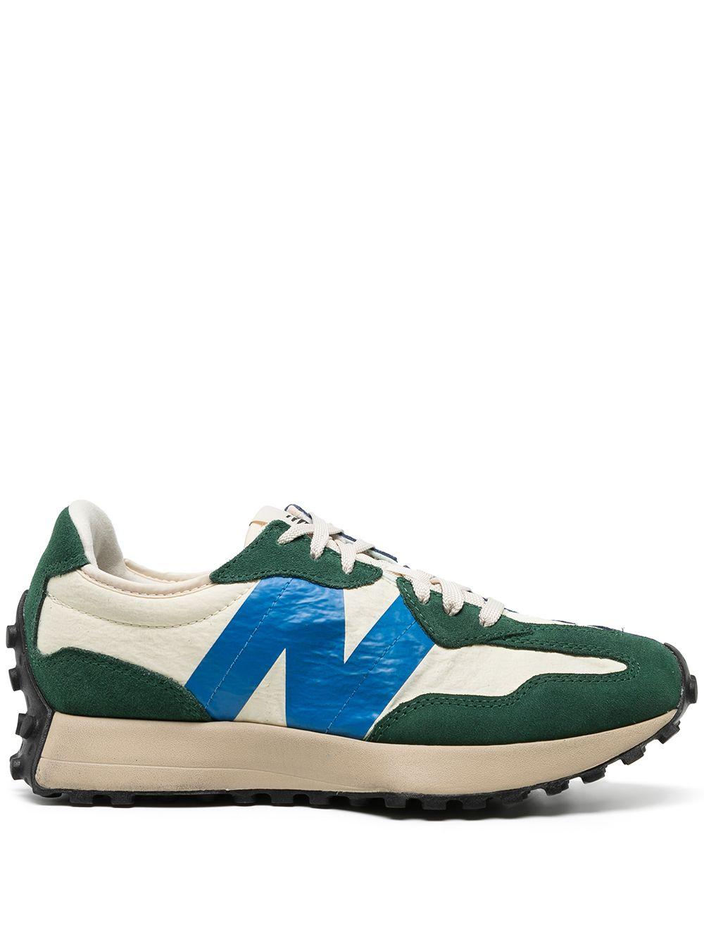 New Balance 327 Vintage Low-top Lace-up Sneakers in Blue for Men | Lyst