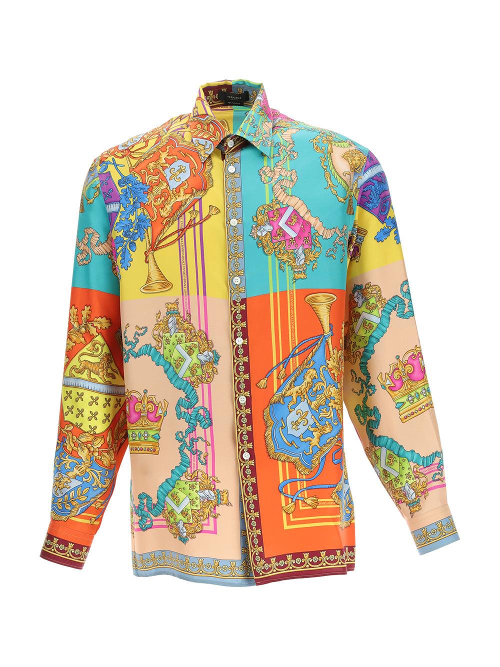 Versace Silk Shirts for Men | Lyst