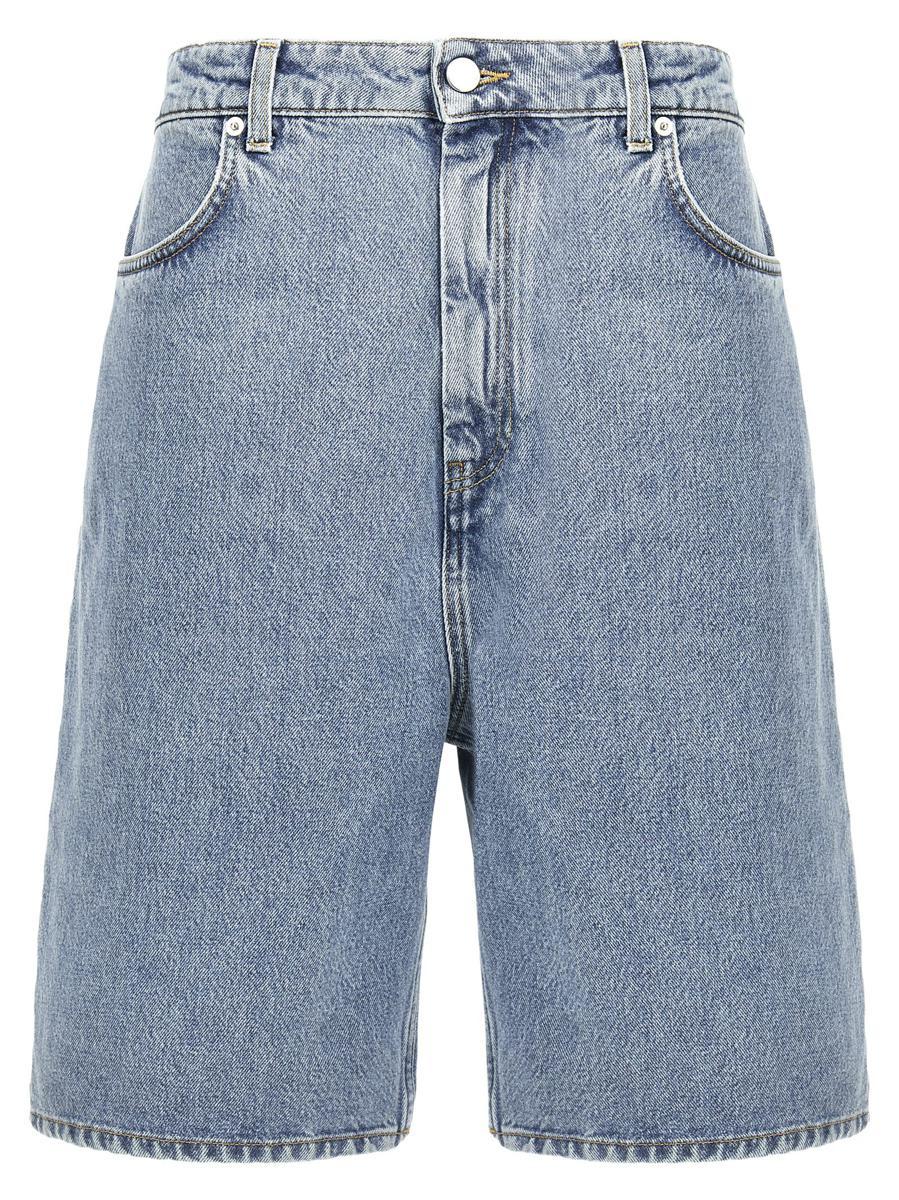 ショートパンツ LouLou De Saison 'Isu' bermuda shorts Blue Isu Denim Shorts by Loulou de Saison on Sale