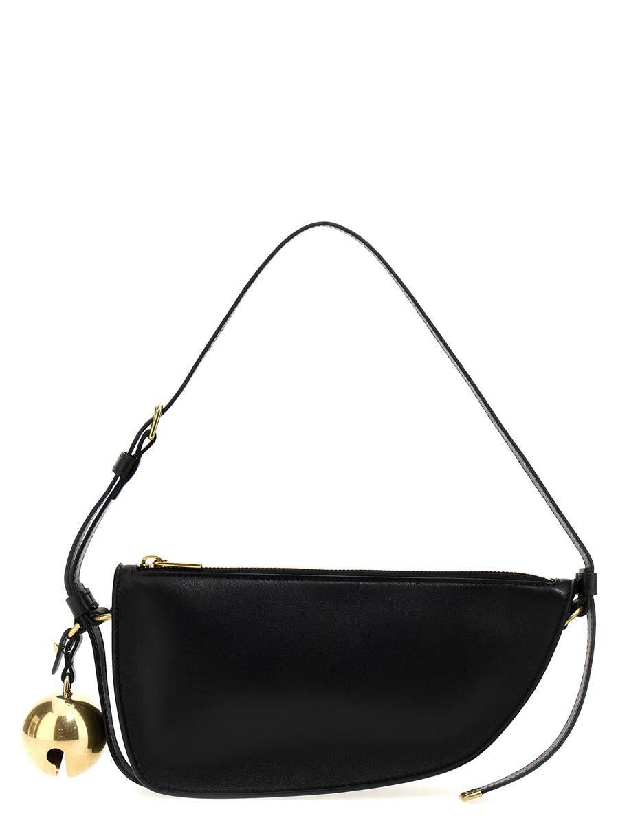 Mini Shield Sling Bag in Black - Women