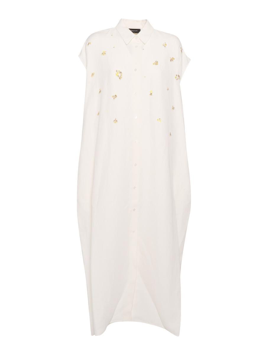 Fabiana Filippi Midi Dress in White | Lyst