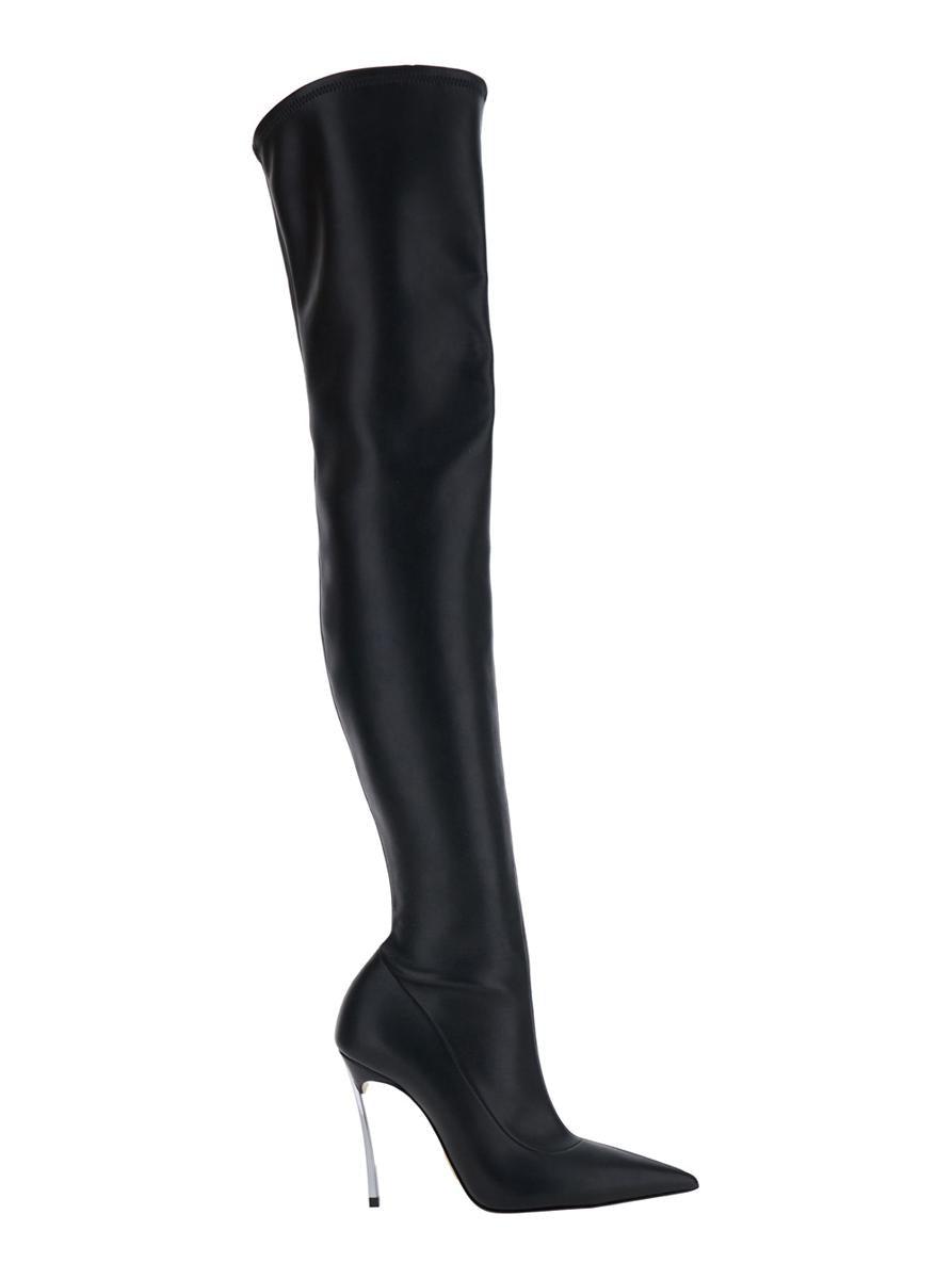 Casadei over the knee suede boots 2025