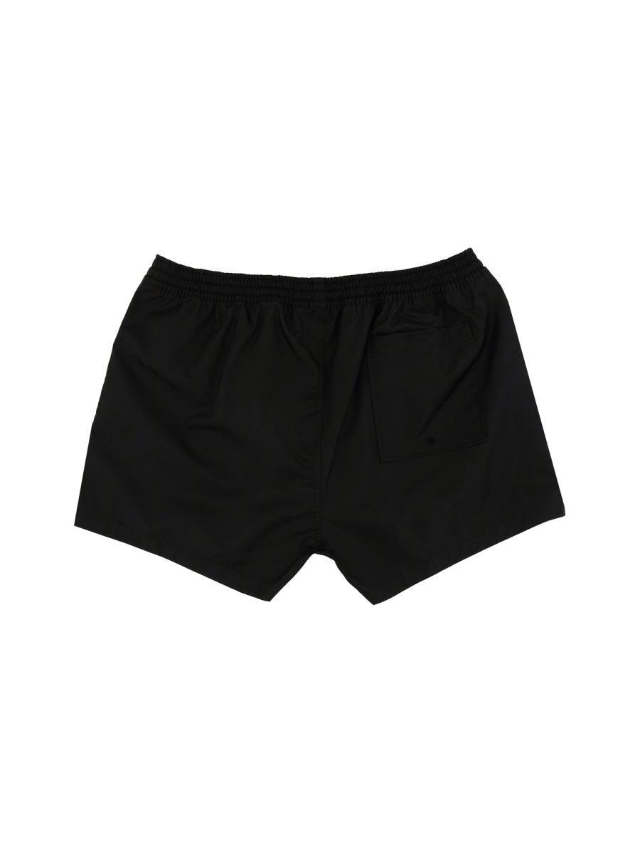 【送料&関税込】Off-White Beachwear In Black Polyamide Off-White - Swim shorts for Man - Black - OMFD011C99FAB001