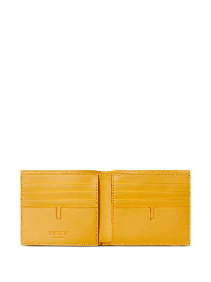Burberry Yellow Check Wallet