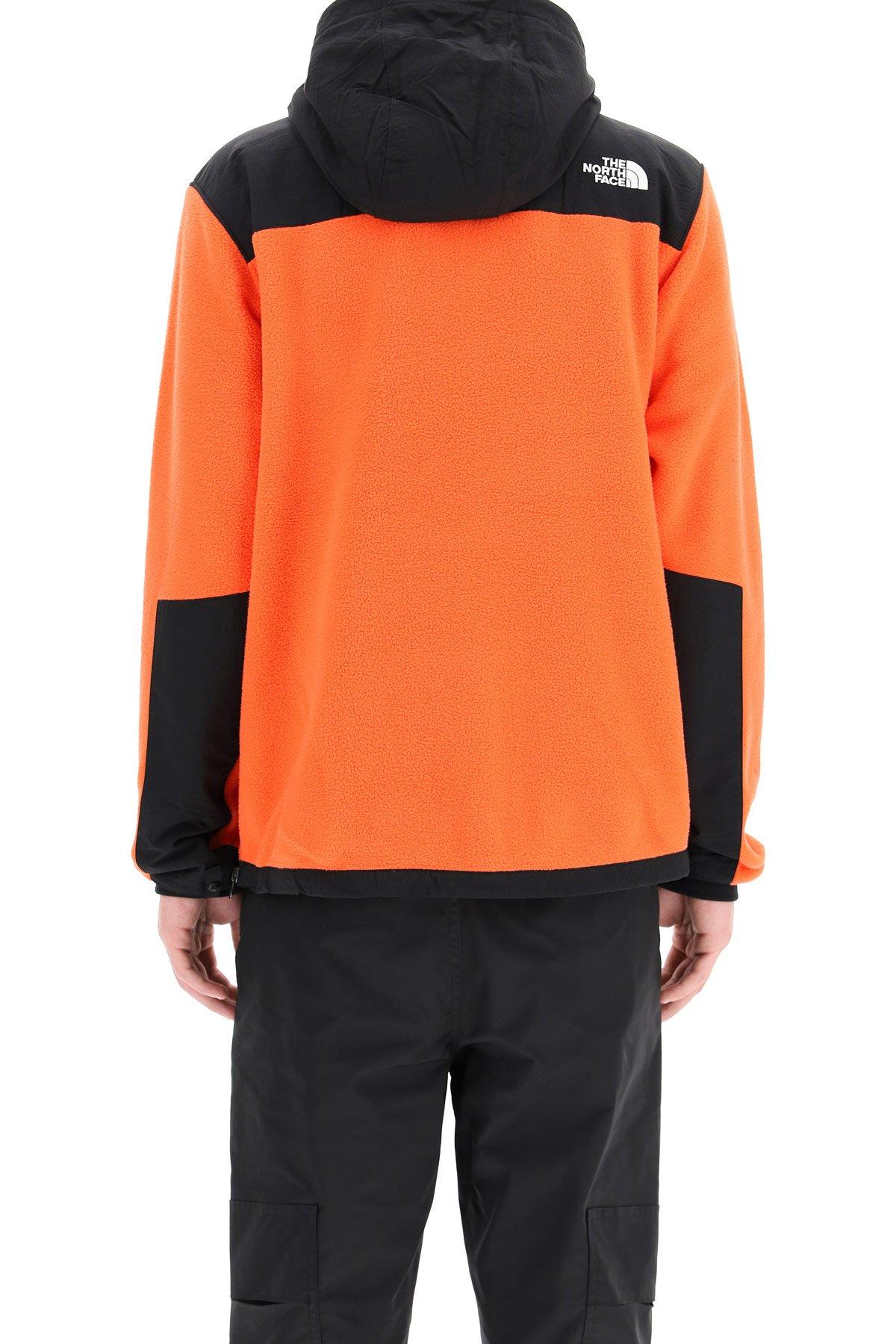 The North Face Denali 2 Popover Fleece Hoodie in Orange for Men | Lyst