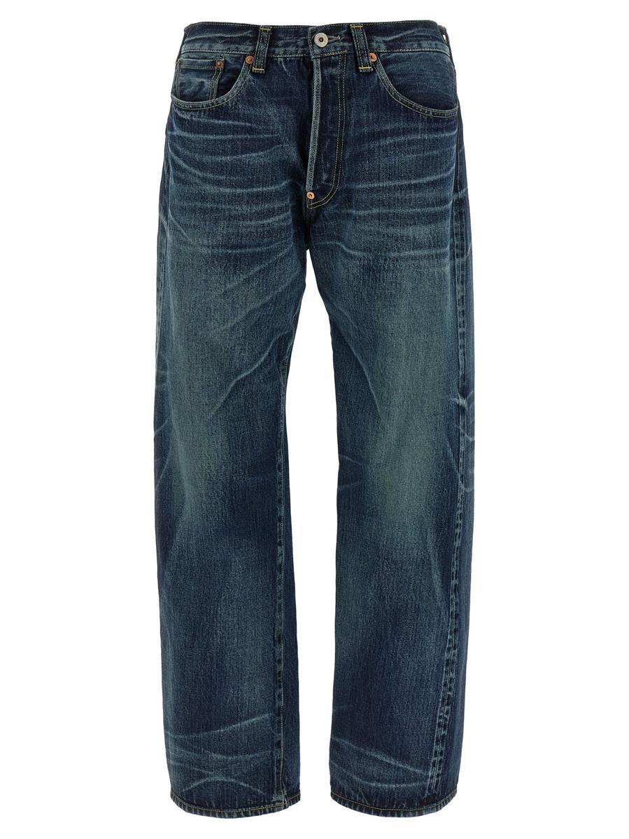 【関税込み】junya watanabe STONEWASHED JEANS Junya Watanabe MAN high-waisted straight-leg jeans | REVERSIBLE