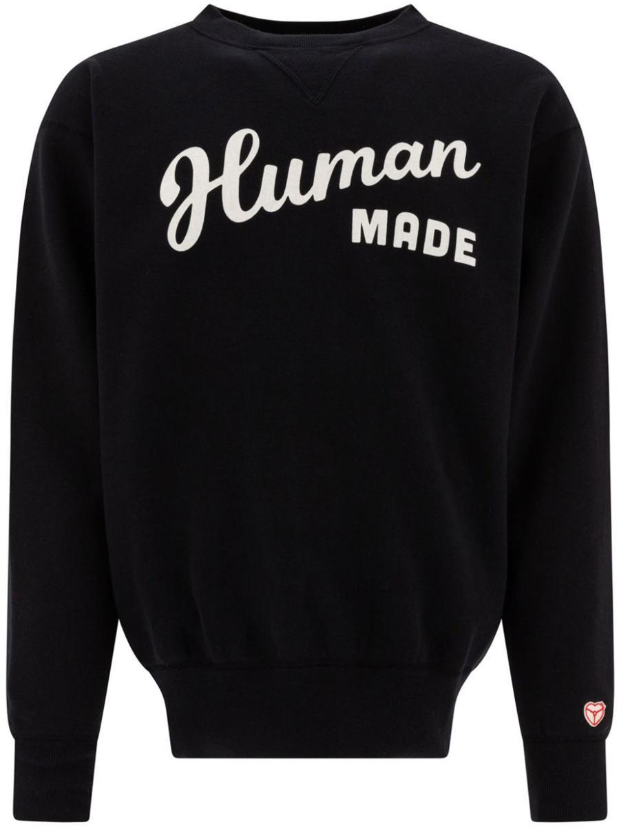 M HUMAN MADE 熱かっ Lowgauge Knit Sweater Navy 