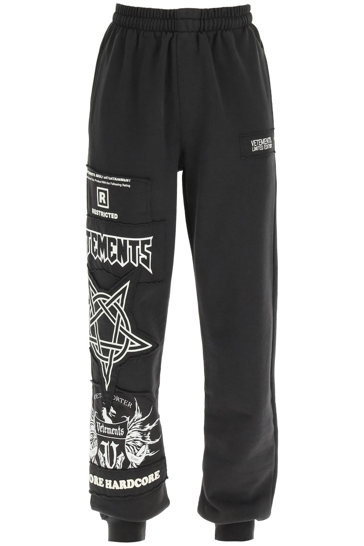 Vetements Cotton jogger Pants With 
