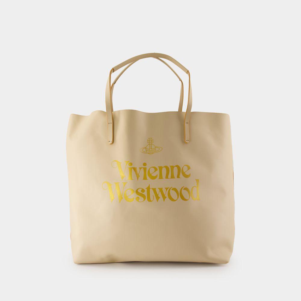 Vivienne Westwood Studio Travel Bag in Natural | Lyst