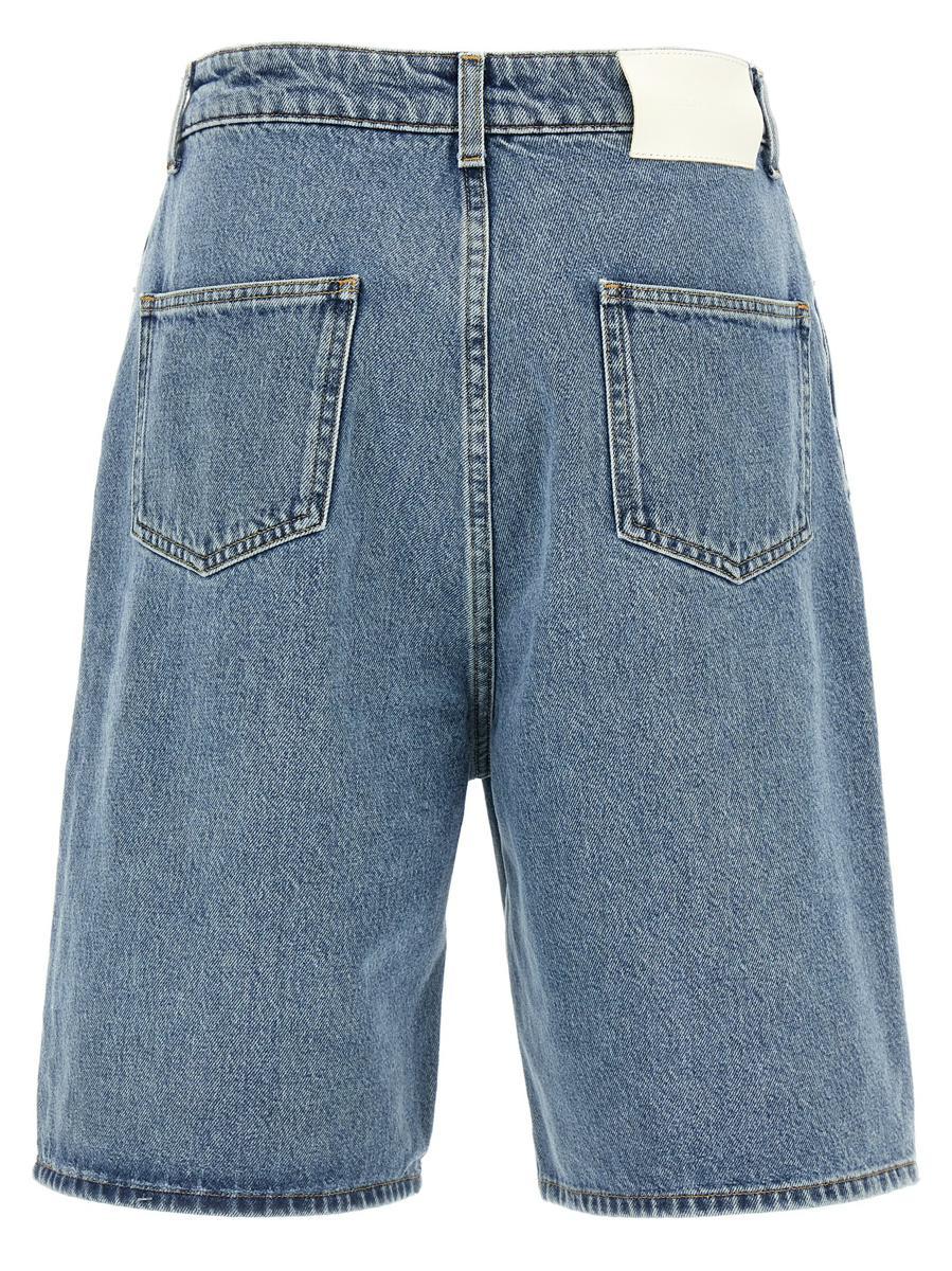 ショートパンツ LouLou De Saison 'Isu' bermuda shorts Blue Isu Denim Shorts by Loulou de Saison on Sale