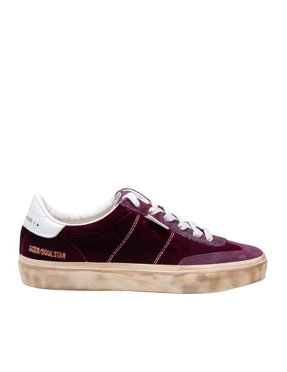 Golden goose burgundy velvet new arrivals