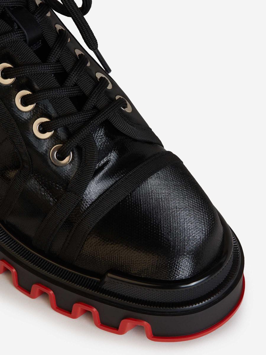 Christian Louboutin Panaroot Dune Boots in Black | Lyst