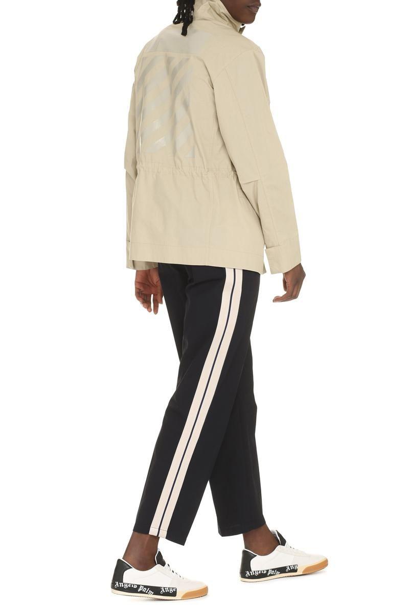 Off-White c/o Virgil Abloh Multi-pocket Cotton Jacket in Natural for Men