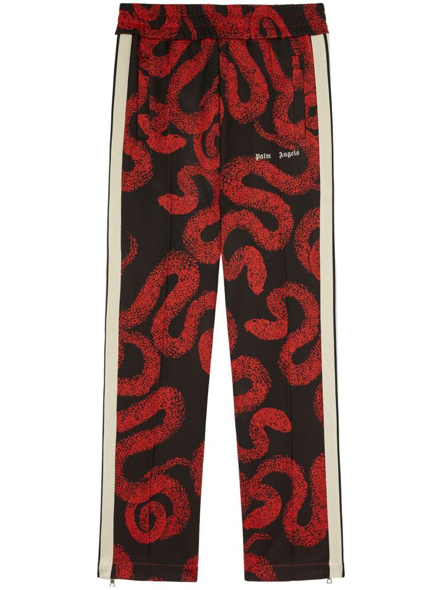 パンツ Palm Angels  Print Pants Palm Angels cheetah-print Track Pants | Orange | FARFETCH