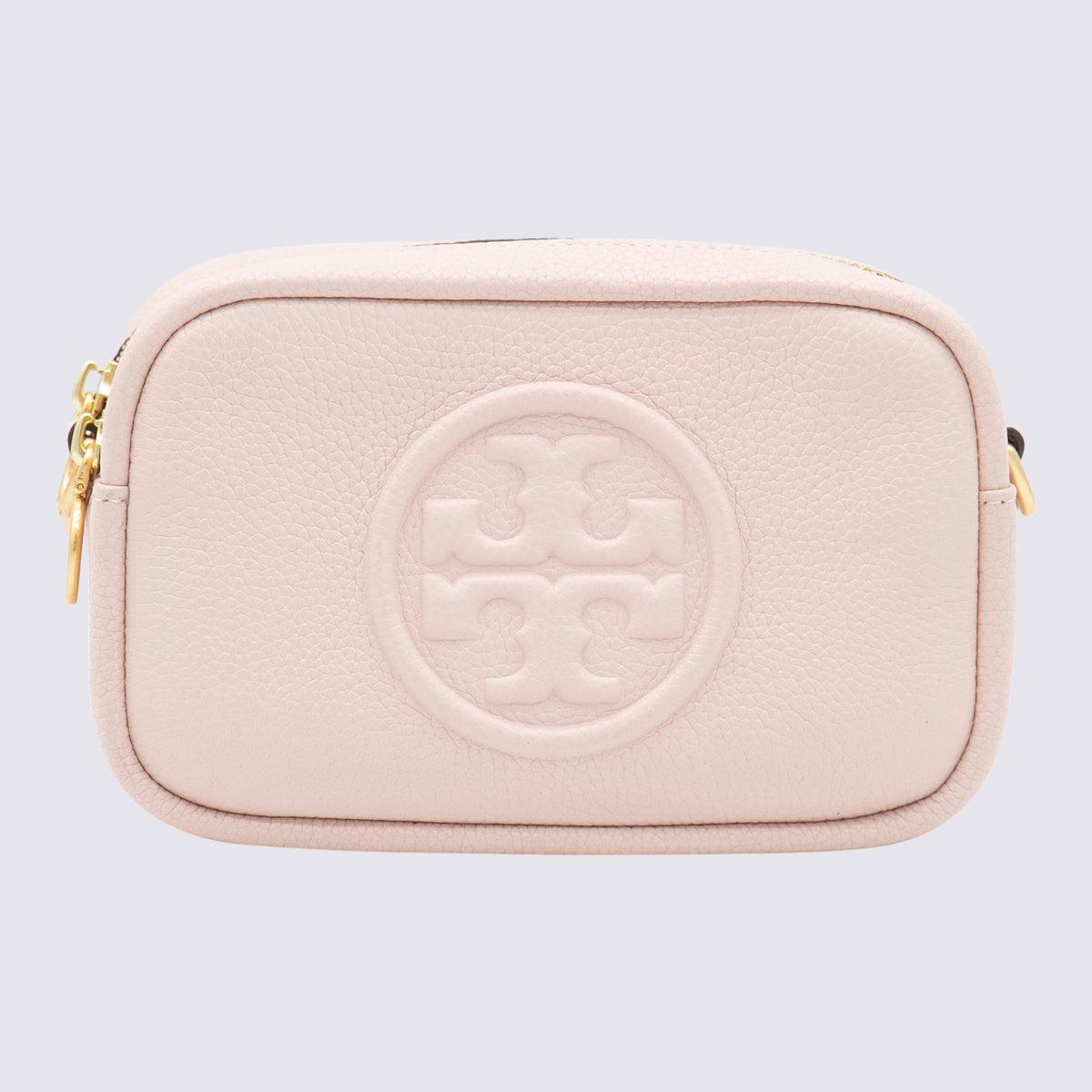 Tory Burch Light Pink Leather Perry Bombé Crossbody Bag Lyst